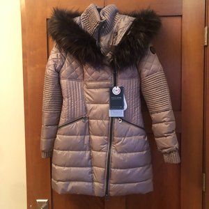Noize Cruelty Free Winter Parka Kiki Style in Desert